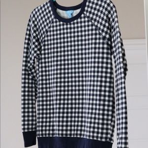 Draper James Gingham Sweater